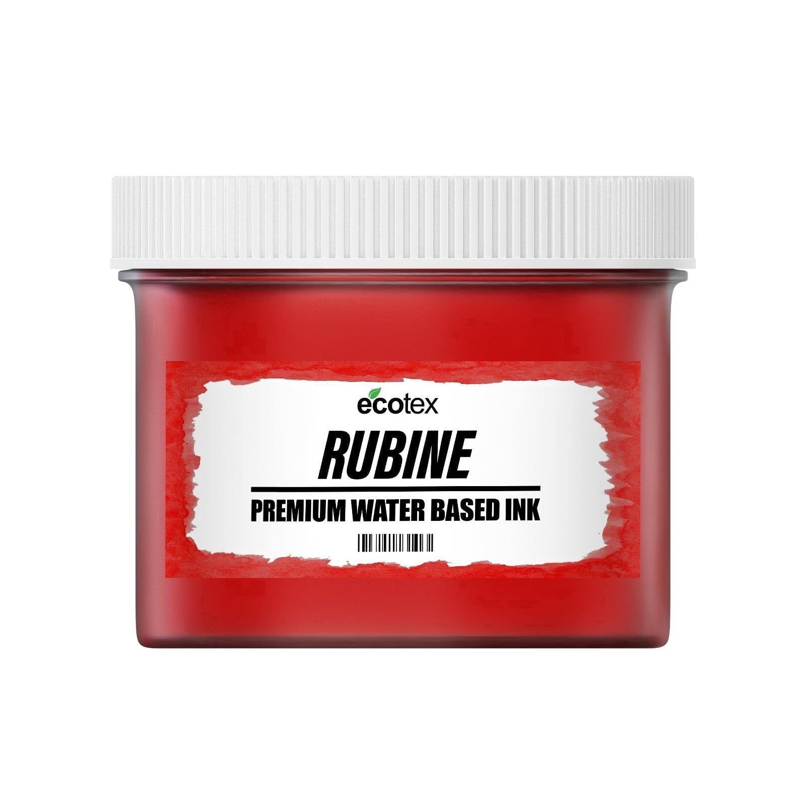 Ed Creen Ecotex® Rubine Red Water Based Screen Printing Ink Gallon - 128 oz ...