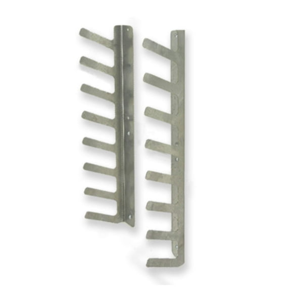 Ecotex Squeegee Mountable Storage Rack for Screen Printing Organizing Shop Tool (8 Squeegee Rack)