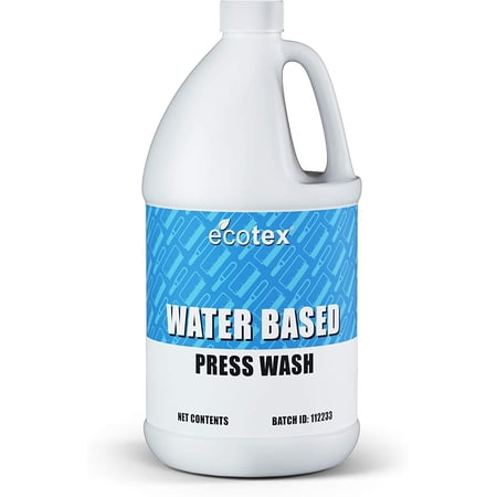 Ecotex Water Based Press Wash Eco Friendly On Press & In Sink Press Wash Screen Wash Screen Opener Ink Degradent Gallon - 128 oz.