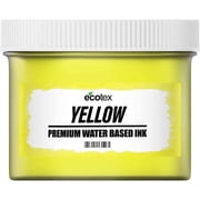 Ecotex Yellow Water Based Screen Printing Ink - Block Printing Ink, Silk Screen Ink, Silk Screen Transfers Ink for Shirt Printing - Screen Printing Supplies for Screen Printing Kit Quart - 32oz.