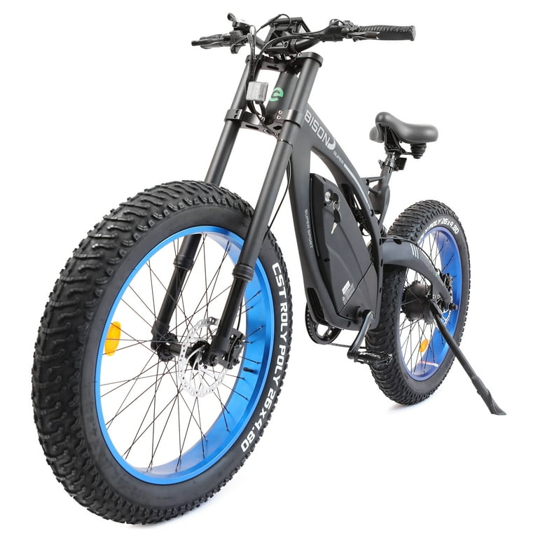 Ecotric 26in Fat Tire E-Bike, 48V 750W, Full Suspension, Aluminum