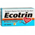 thumbnail image 1 of Ecotrin 81 mg Safety Coated Enteric Aspirin, Low Strength Tablets 150 ea, 1 of 8