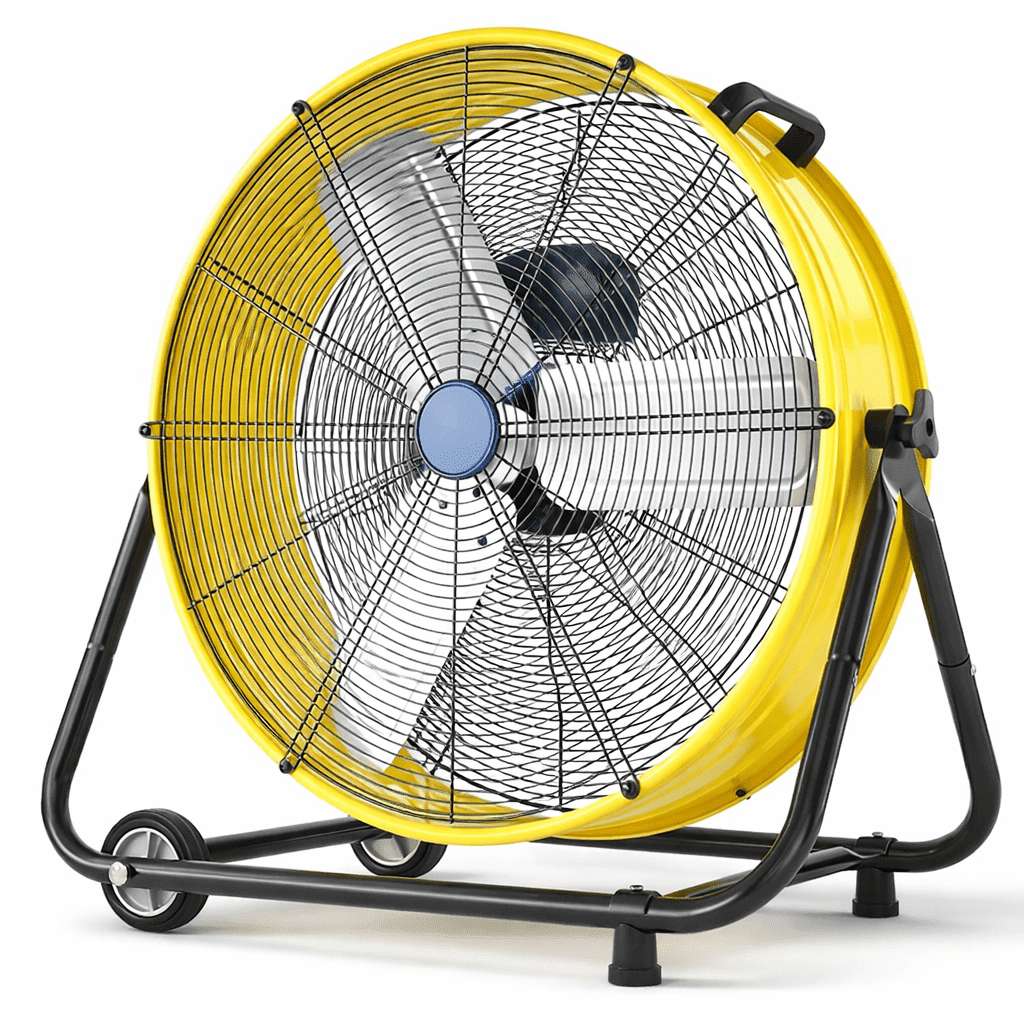 Ecotronic 30 Inch Industrial Drum Fan, 14000 CFM High Velocity Heavy ...