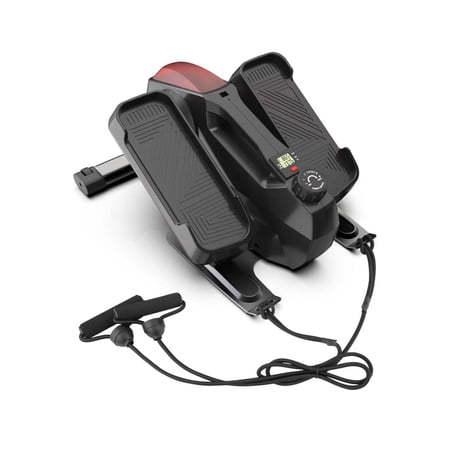 Ecotronic Under-Desk Elliptical Machine, Quiet Portable Leg Exerciser, 8 Adjustable Magnetic Resistance Levels