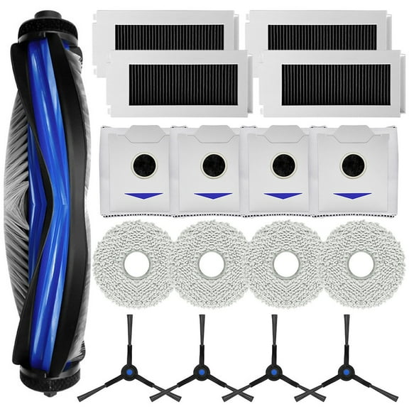 Ecovacs Deebot N30 Omni Robot Vacuum Accessories Kit With Main Side Brush Filter Mop Cloth Dust Bag Replacement Parts For N30 Pro Omni A