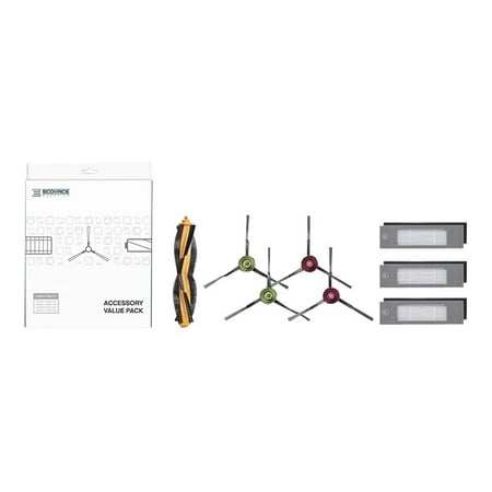 ECOVACS Robotics - Ecovacs Deebot Accessory Pack - Replacement Brushes and Filters