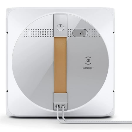 ECOVACS Robotics - WINBOT W1 PRO Window Cleaning Robot with Dual Cross Water Spray Technology - White