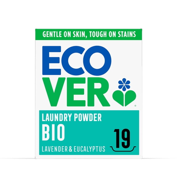 Ecover Bio Laundry Powder, Lavender & Eucalyptus, 19 Washes, 950g
