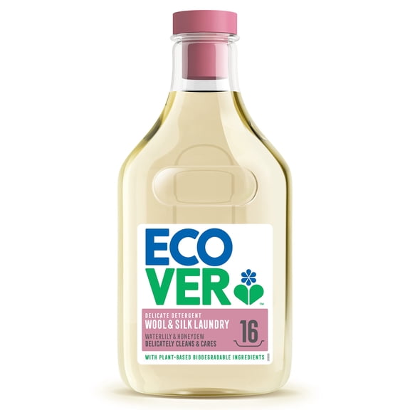Ecover Delicate Laundry Liquid, Waterlily & Honeydew, 16 Washes, 750ml