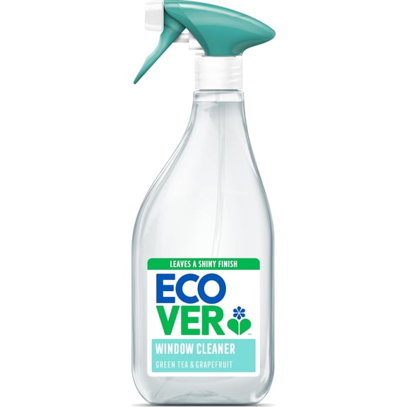 Ecover Glass Cleaner Spray, Green Tea & Grapefruit, Windows, 500ml