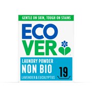 Ecover Non-Bio Laundry Powder, Lavender & Eucalyptus, 19 Washes, 950g