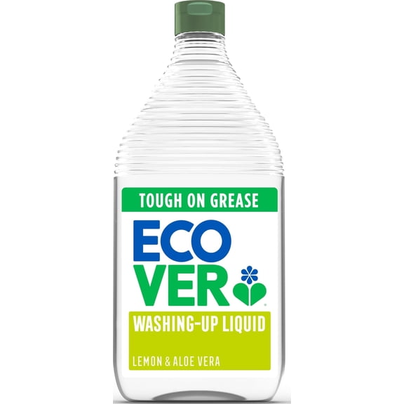 Ecover Washing Up Liquid, Lemon & Aloe Vera, Grease Cutting, 950ml