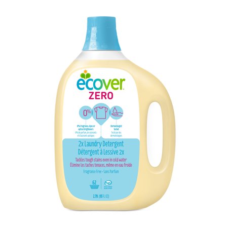 Ecover Zero Laundry Detergent, Fragrance-Free, 93 Ounce