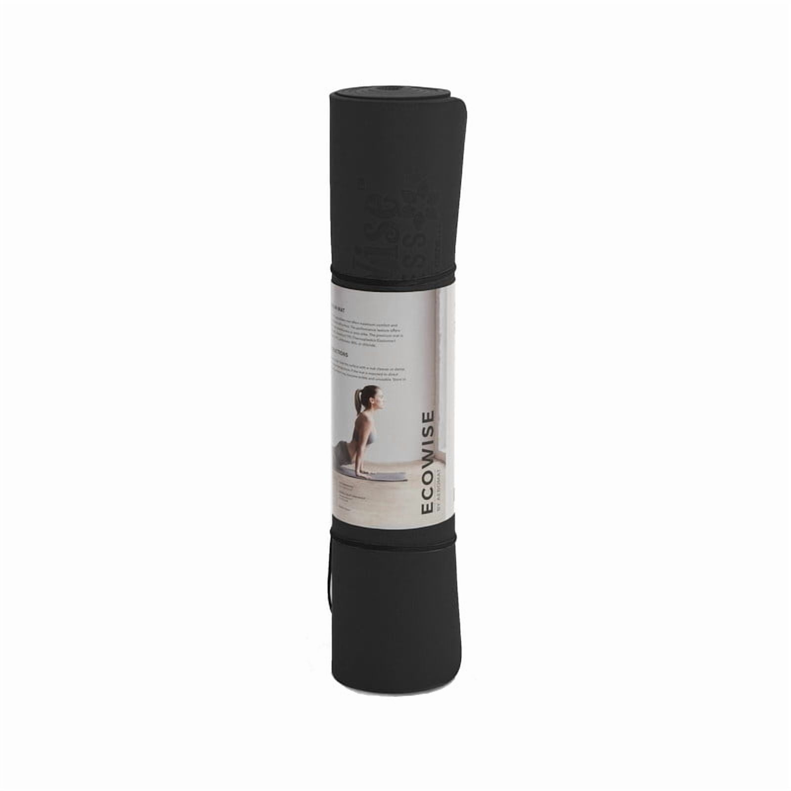 Ecowise Premium Yoga/Pilates Mat (Onyx)