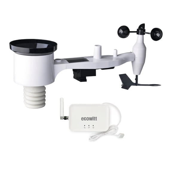 Ecowitt GW3002 Wireless Weather Station with WS69 7-in-1 Outdoor Sensor and GW3000 3-in-1 sensor Gateway