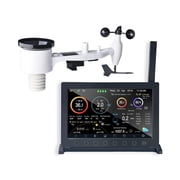 Ecowitt HP2561 Wi-Fi Weather Station with 7-In-1 WS69 Solar-Powered Outdoor Weather Sensor and 7-Inch TFT Color Display