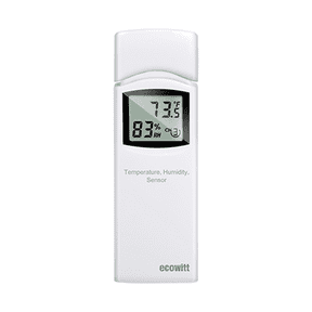 Ecowitt WN31 Multi-Channel Wireless Thermometer and Hygrometer, Digital Display Temperature & Humidity Sensor with C/F Switching