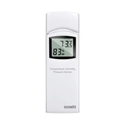 Ecowitt WN32P Indoor Temperature, Humidity and Barometric Pressure Sensor, Thermometer, Hygrometer and Barometer with LCD Display