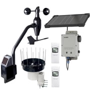 Ecowitt WS6212 Wi-Fi Solar Weather Station with WS6210 Gateway, WS68 4-in-1 Sensor Array, WH40 Rain Gauge and WN31 Sensor