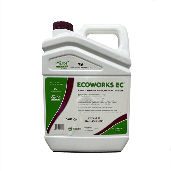 Ecoworks EC - Broad-Spectrum Biological Pesticide - 128 fl oz Bottle by EcoStadt Technologies