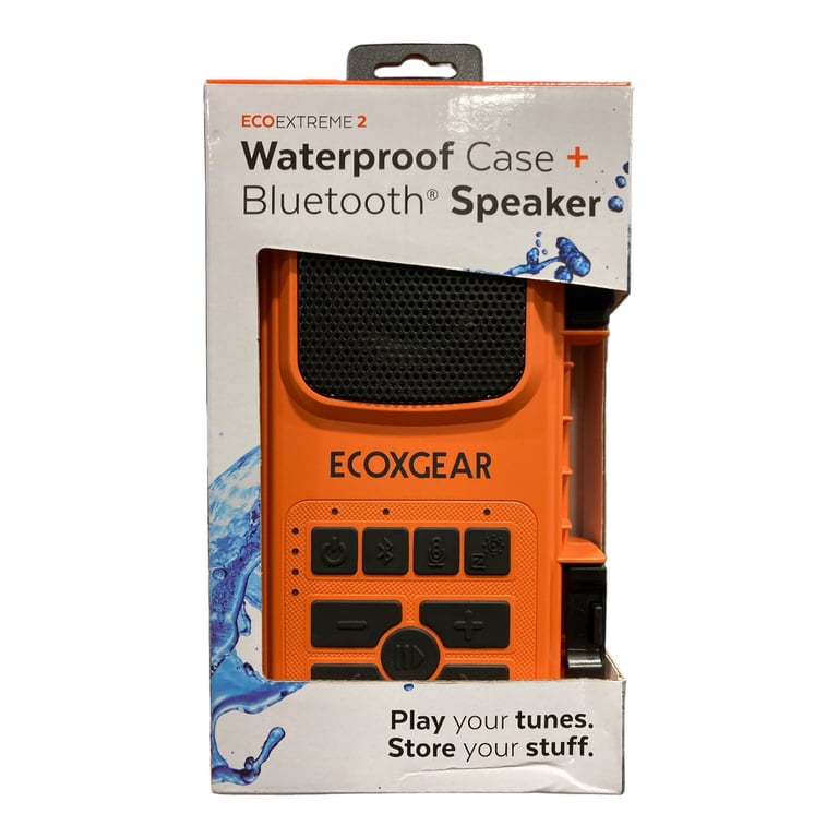 Eco Edge Bluetooth Speaker, Waterproof Floating, Rugged Portable