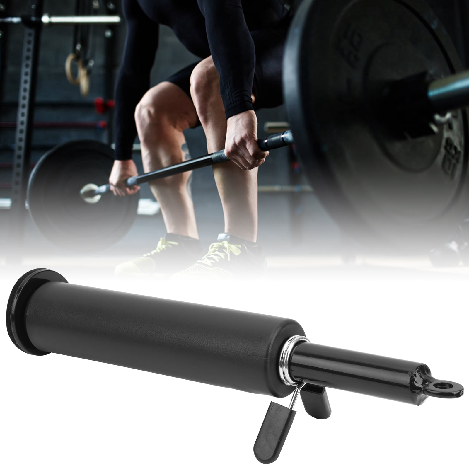 Ecoyyzn Barbell Slice Support Rod,DIY Fitness Equipment Accessories Barbell Slice Support Rod Loading Pin Support Frame,Loading Pin