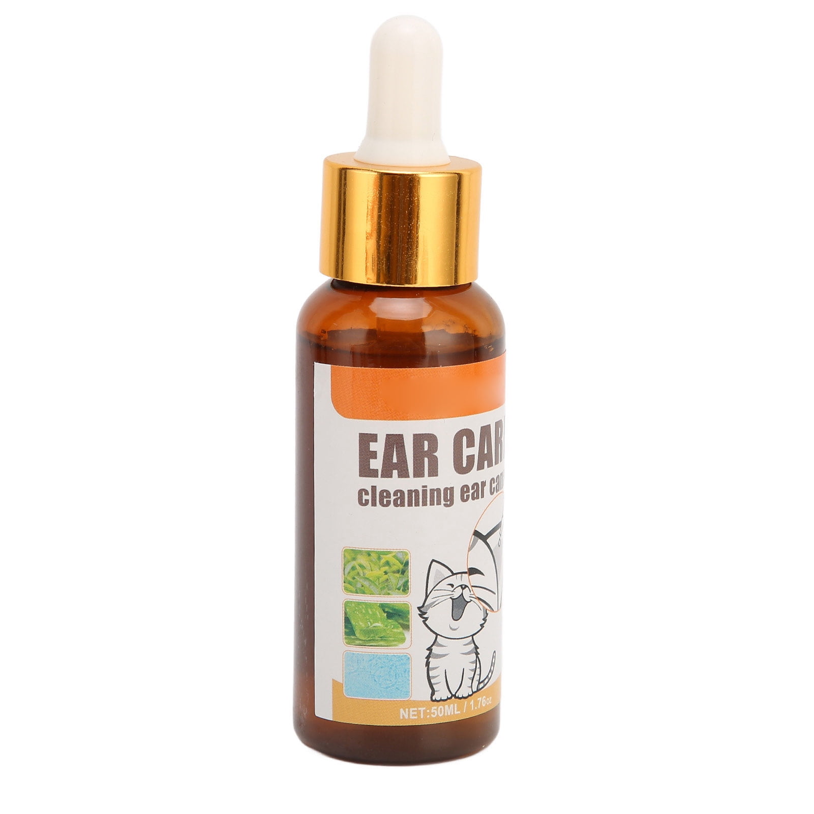 Ecoyyzn Pet Ear Cleanser Remove Itching Relief Irritating Free Cat Ear