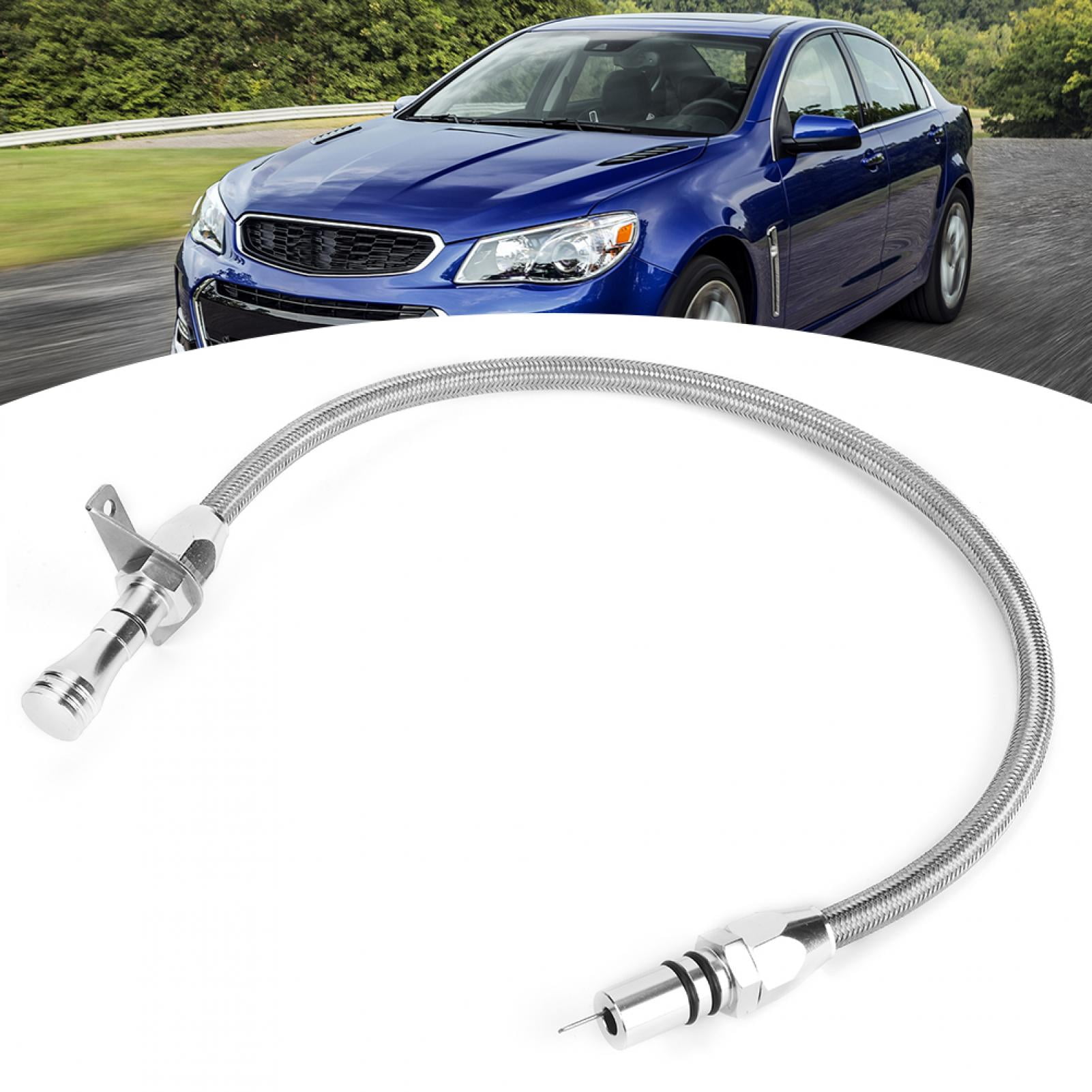 Ecoyyzn Stainless Steel 350 Transmission Dipstick Fit for TH350 Tranny