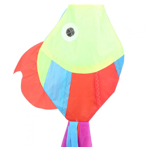 Ecoyyzn Windsock Lifelike Cute Fish Windsock Outdoor Hanging Kite Accessories,Cute Fish Wind ,Windsock § 1 § Perfect outdoor toy can be used as a kite accessory.|Open area suitable for flying, such as
