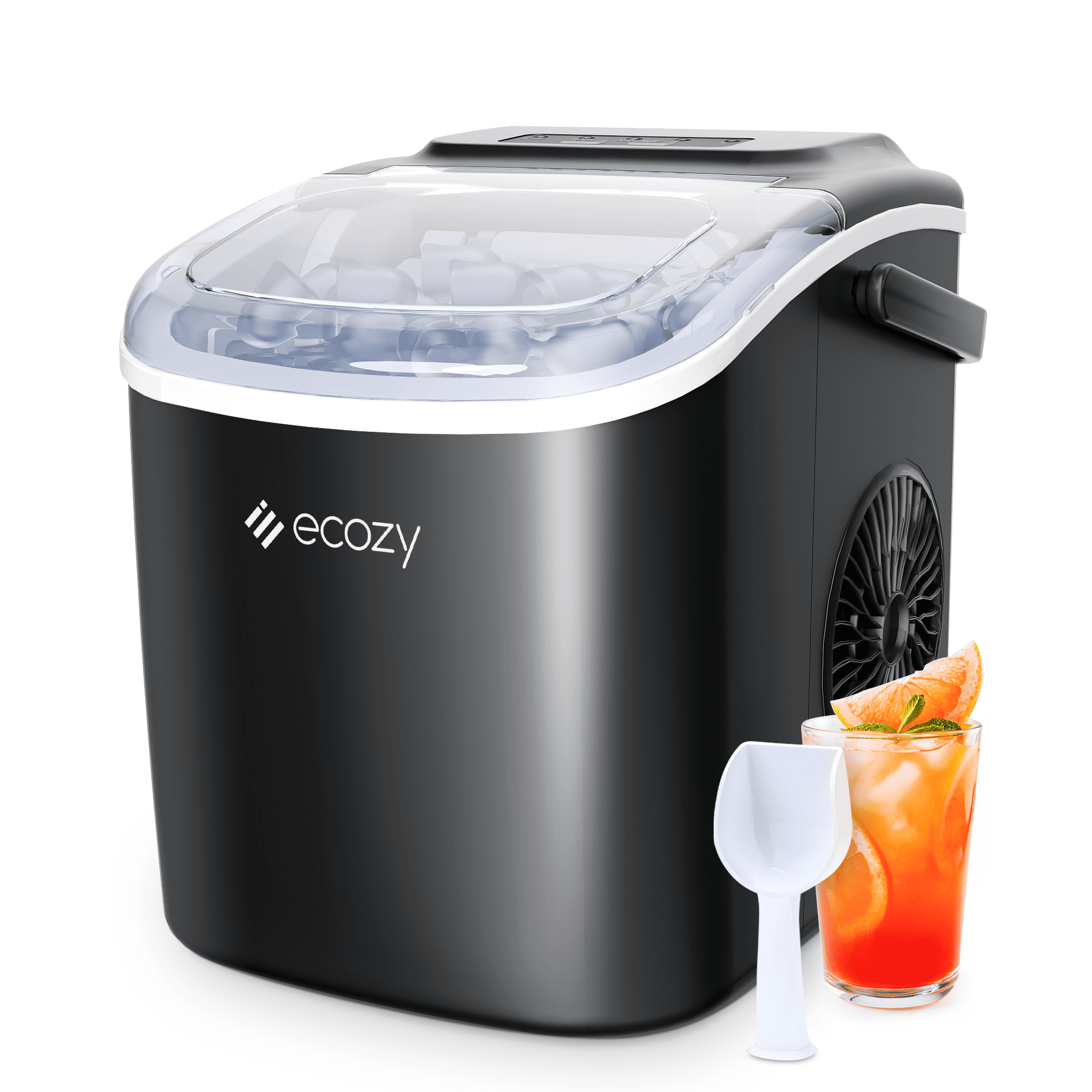 Making ice in just 8 minutes with my Ecozy Ice-machine 😆, Ice Machine