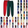 thumbnail image 1 of Ecqkame 2 Pack Sweatpants For Men Hip-Hop Pants Plus Size Jogger Pants Women Casual Loose Sweat Pants with PocketWine Blue, 1 of 3