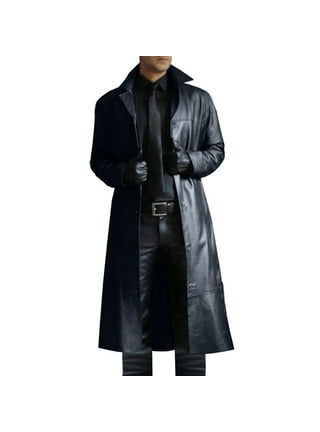 Full length leather duster hotsell