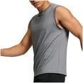 thumbnail image 1 of Ecqkame Men's Dry Workout T-Shirts Athletic Running Loose Breathable Tee Short Sleeve Crew Neck Gym Casual Tops Gray XL, 1 of 5
