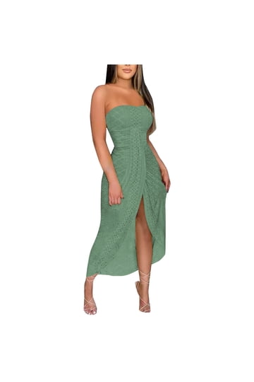 Green Tube Dress
