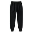 thumbnail image 1 of Ecqkame Sweatpants For MenMen's Pants Pants Sweatpants Hip-hop Pants Legging Padded Casual Pants Black M, 1 of 5