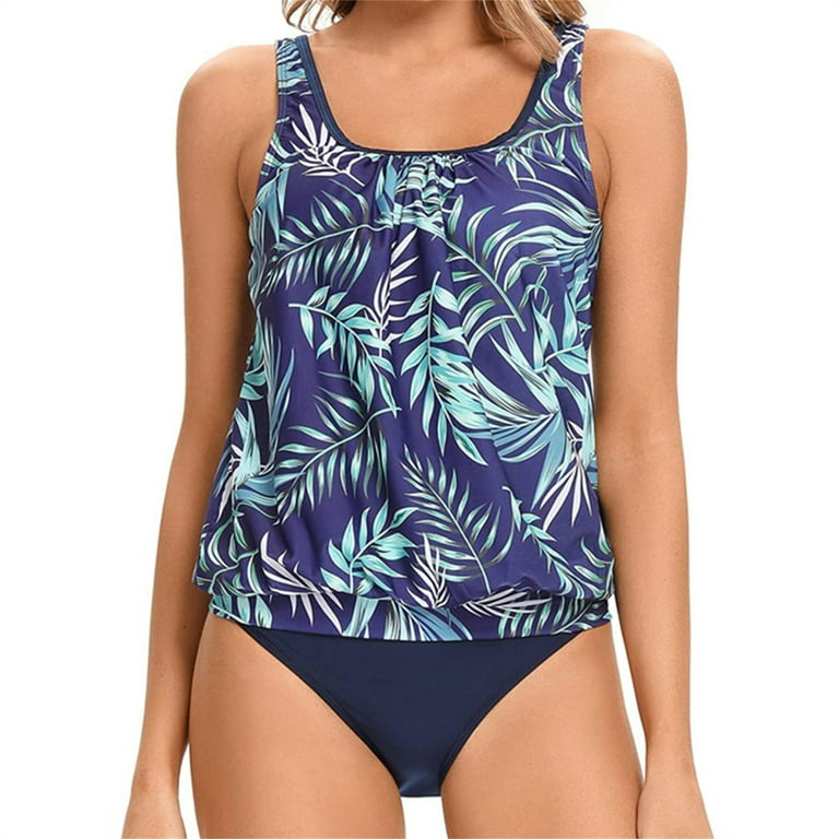 Two piece sale blouson bathing suits