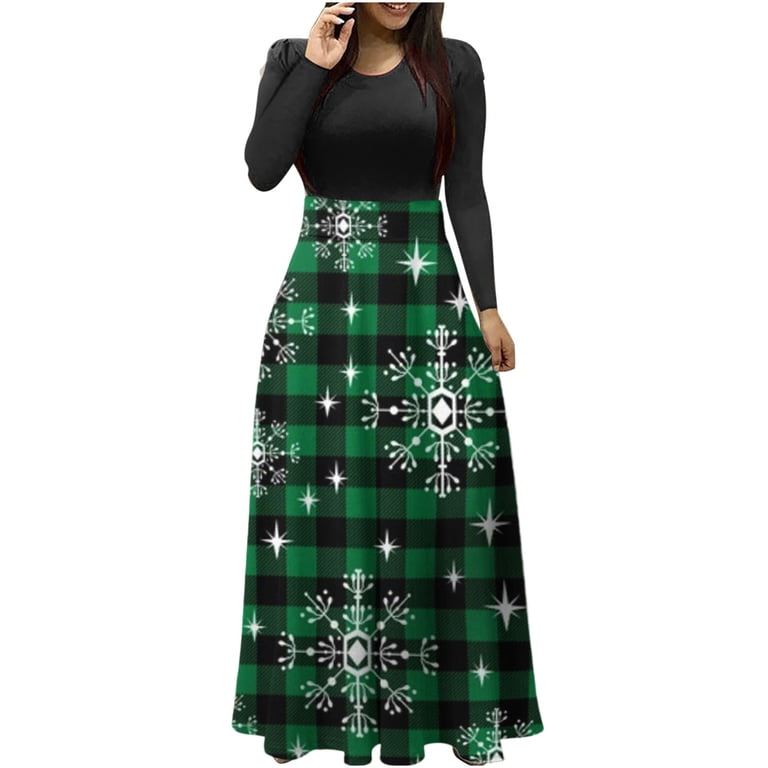 plus size green christmas dress Talisea Plus Size Green Dresses Curvy Women Wedding Guest Fall semi Formal Long Sleeve Summer Holiday Spring midi Dress at Amazon Women's Clothing store