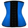 thumbnail image 1 of Ecqkame Womens Underbust Waist Training Corset Bustier Clearance Women Full Body Shaper Bodysuit Firm Control Shapewear Lifter Corset Shapewear Blue L, 1 of 4
