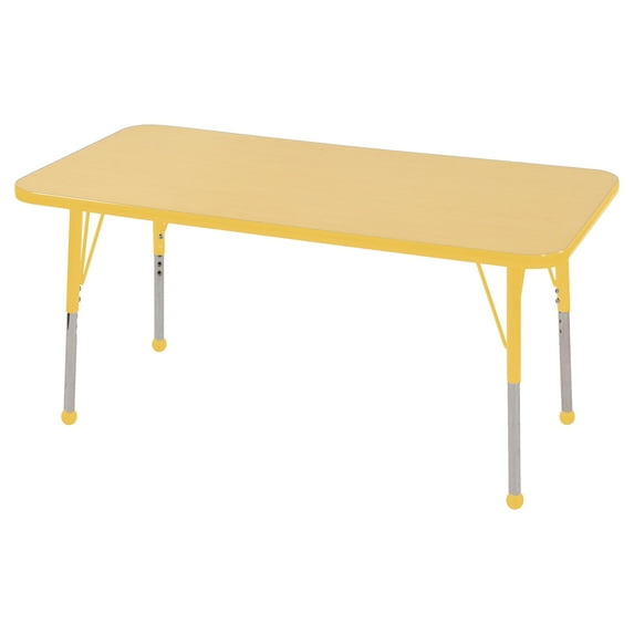 Ecr4kids 24"x48" Rectangular T-mold Adju