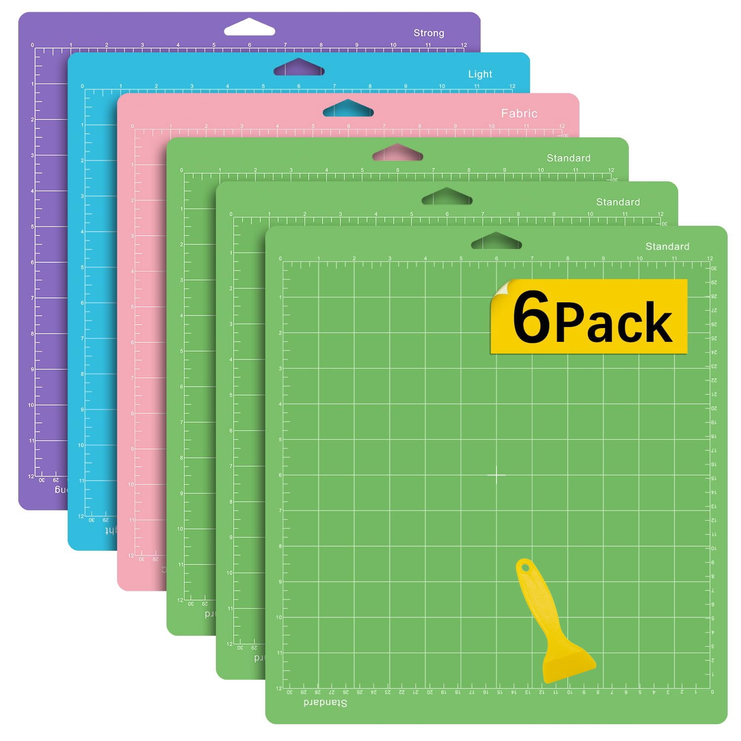 Cricut StandardGrip Machine Mat, 12 x 12 in, for vinyl, iron-on
