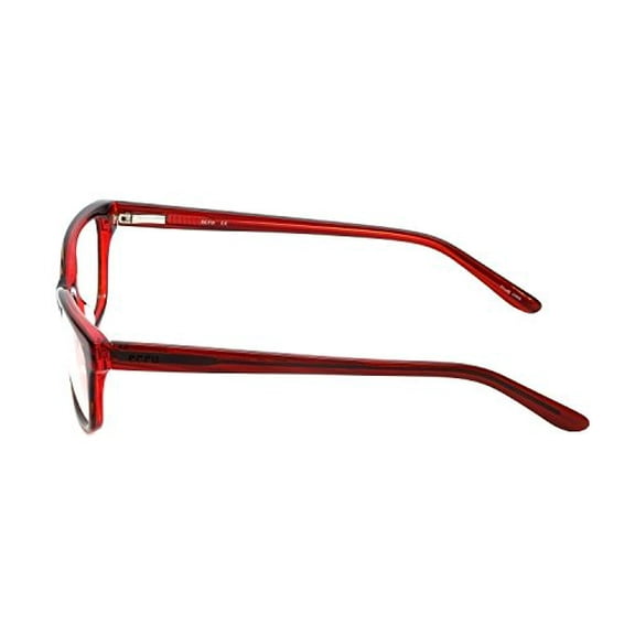 Ecru Designer Reading Glasses Beck in Red +0.25
