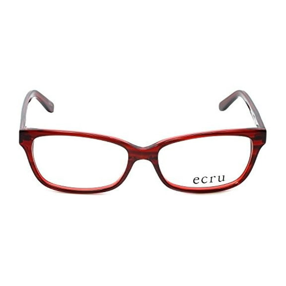 Ecru Designer Reading Glasses Beck in Red +3.25
