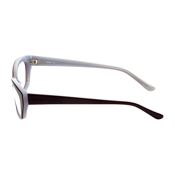 Ecru Designer Reading Glasses Bowie in Purple +0.25
