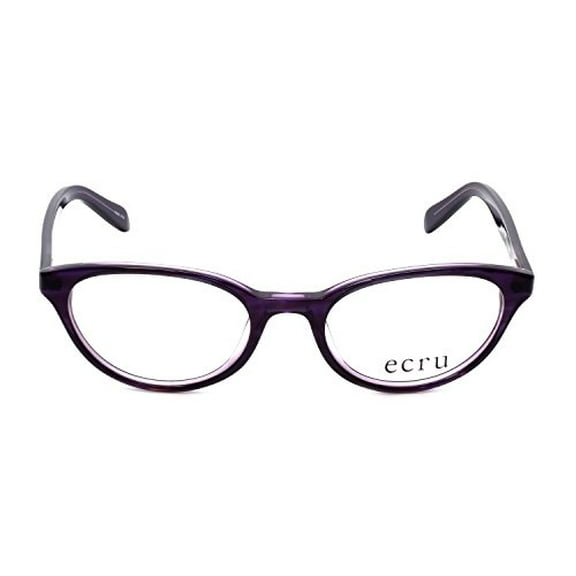 Ecru Designer Reading Glasses Daltrey in Purple +0.25