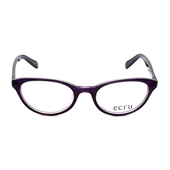 Ecru Designer Reading Glasses Daltrey in Purple +0.75