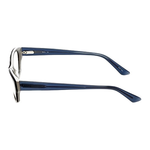 Ecru Designer Reading Glasses Ferry in Cerulean +3.25