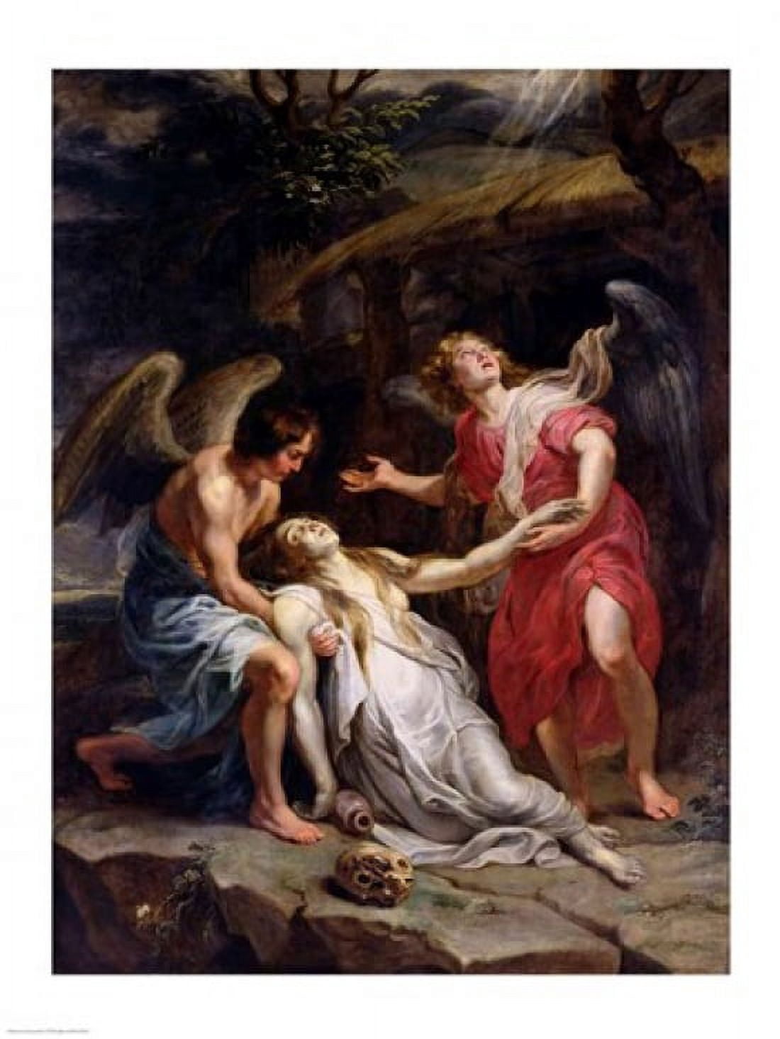 Ecstasy of Mary Magdalene Canvas Art - Peter Paul Rubens (18 x 24)