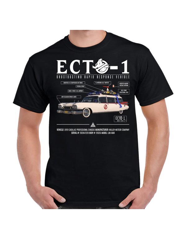 Ecto-1 Color Schematic Shirt-6XL