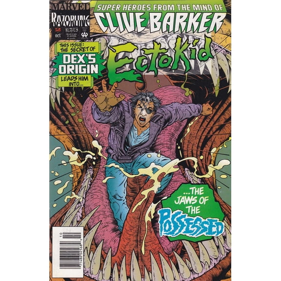 Ectokid #2 (Newsstand) VF ; Marvel Comic Book
