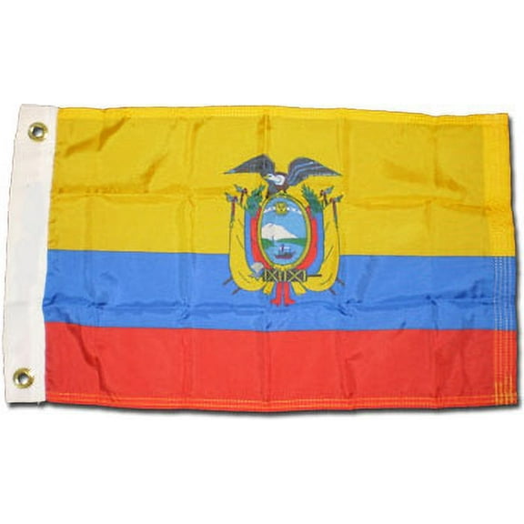 Ecuador - 12"X18" Nylon Flag (State)